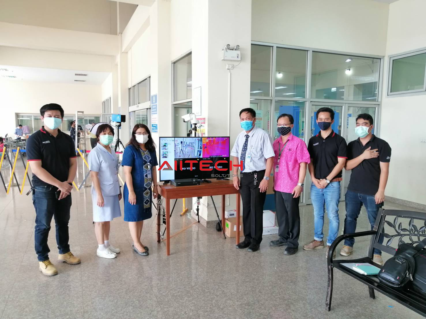 กล้อง Thermongraphic Fever Screening กล้อง Thermongraphic Fever Screening